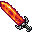 fiery blacksteel sword